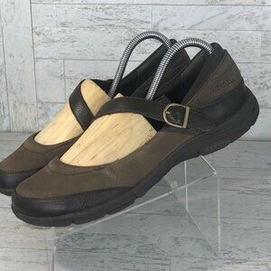 Merrell Char Brown Dassie Mary Jane Comfort Shoes Women's Size‎ 9 (J42602) GUC